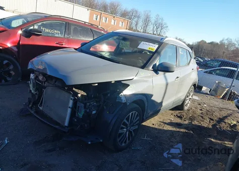 2021 Nissan Kicks Sv Xtronic Cvt из США, поврежденный, VIN 3N1CP5CV0ML489024